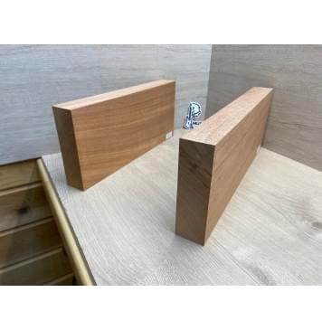 Махагон Африканский Кая заготовка корпуса Смешанный ААА 49х171х(459-400) мм, 2 шт., 469 кг/м3 (уценка - трещина)-9