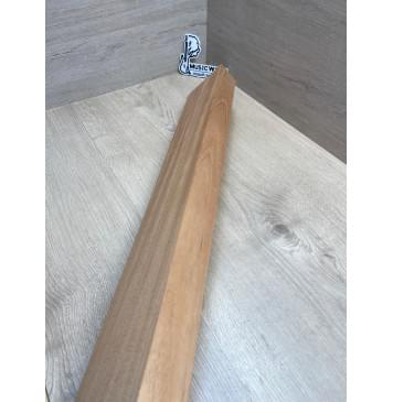 Махагон Африканский Кая, заготовка грифа, Радиал А, 46,2х100х810 мм (уценка - сучки)-4