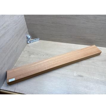 Махагон Африканский Кая, заготовка грифа, Радиал А, 46,2х100х810 мм (уценка - сучки)-5