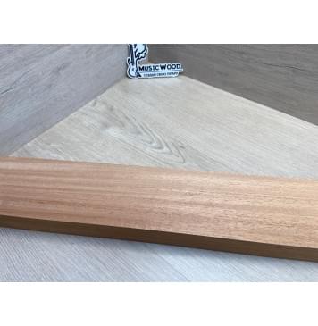 Махагон Африканский Кая, заготовка грифа, Радиал А, 46,2х100х810 мм (уценка - сучки)-7