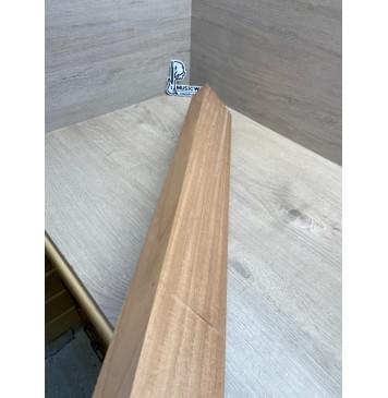 Махагон Африканский Кая, заготовка грифа, Радиал А, 46,2х100х810 мм (уценка - сучки)-11