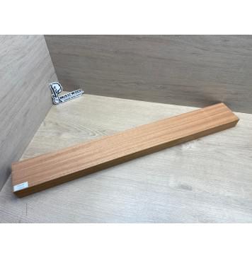 Махагон Африканский Кая, заготовка грифа, Радиал АА, 45х99х800 мм (червоточины с одного края, вырезаются)-8