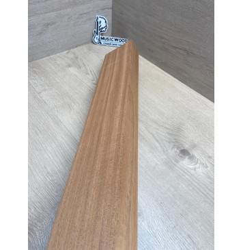 Махагон Африканский Кая, заготовка грифа, Радиал АА, 45х99х800 мм (червоточины с одного края, вырезаются)-15