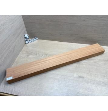 Махагон Африканский Кая, заготовка грифа, Радиал А, 46,4х100х805 мм (уценка - сучки)-5