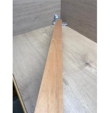 Махагон Африканский Кая, заготовка грифа, Радиал А, 46,4х100х805 мм (уценка - сучки)-12