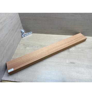 Махагон Африканский Кая, заготовка грифа, Радиал А, 46х100х820 мм (уценка - сучки)-4