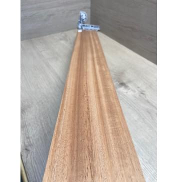 Махагон Африканский Кая, заготовка грифа, Радиал А, 46х100х820 мм (уценка - сучки)-8