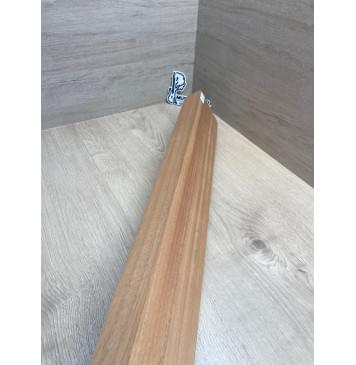 Махагон Африканский Кая, заготовка грифа, Радиал А, 46х100х820 мм (уценка - сучки)-9