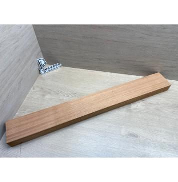 Махагон Африканский Кая, заготовка грифа, Радиал А, 46,5х100х805 мм (уценка - сучки)-0