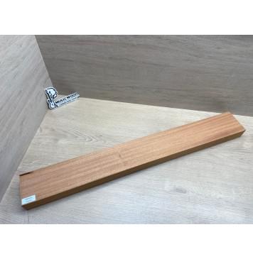 Махагон Африканский Кая, заготовка грифа, Радиал А, 46,5х100х805 мм (уценка - сучки)-8