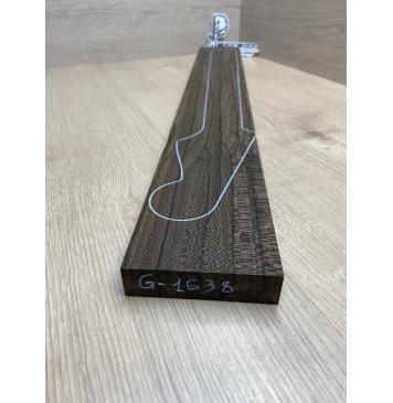 Зирикот заготовка грифа, Радиал ААААА, 24х9х736 мм-5