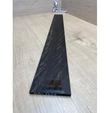 Эбен Чёрный Волнистый заготовка накладки для бас-гитары Радиал АА Волна АА 8,5х101-71х693 мм-2