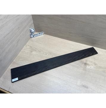 Эбен Чёрный Волнистый заготовка накладки для бас-гитары Радиал АА Волна АА 8,5х101-71х693 мм-6