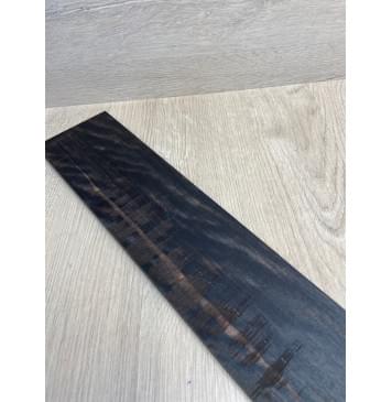 Эбен Чёрный Волнистый заготовка накладки для бас-гитары Радиал АА Волна ААА 9х87-76х712 мм-15