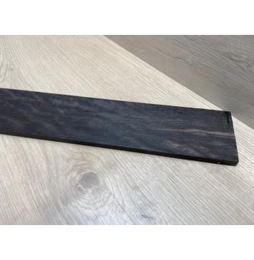 Эбен Чёрный Волнистый заготовка накладки для бас-гитары Радиал АА Волна ААА 9х87-76х712 мм-3