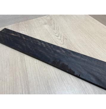 Эбен Чёрный Волнистый заготовка накладки для бас-гитары Радиал АА Волна ААА 9х87-76х712 мм-4