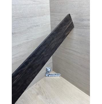 Эбен Чёрный Волнистый заготовка накладки для бас-гитары Радиал АА Волна ААА 9х87-76х712 мм-6