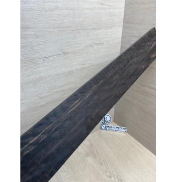 Эбен Чёрный Волнистый заготовка накладки для бас-гитары Радиал АА Волна ААА 9х87-76х712 мм-7