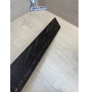 Эбен Чёрный Волнистый заготовка накладки для бас-гитары Радиал АА Волна ААА 9х87-76х712 мм-8