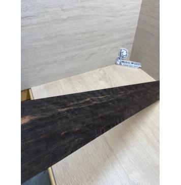 Эбен Чёрный Волнистый заготовка накладки для бас-гитары Радиал АА Волна ААА 9х87-76х712 мм-10