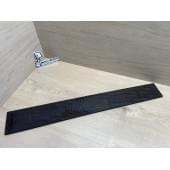 Эбен Чёрный Волнистый заготовка накладки для бас-гитары Радиал А Волна ААА 8(7)х103-83х714 мм (сучок)