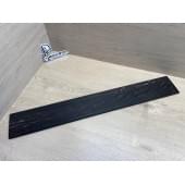 Эбен Чёрный Волнистый заготовка накладки для бас-гитары Смешанный АА Волна ААА 9(8)х99х713 мм (сучки)