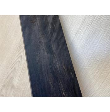 Эбен Чёрный Волнистый заготовка накладки для бас-гитары Смешанный АА Волна ААА 9(8)х99х713 мм (сучки)-8