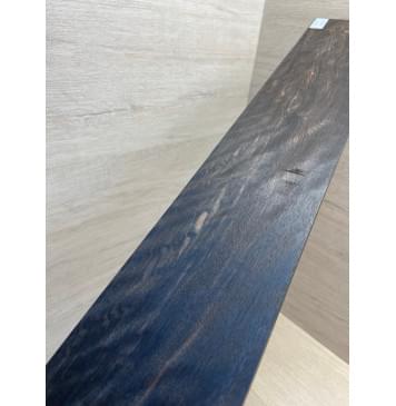 Эбен Чёрный Волнистый заготовка накладки для бас-гитары Смешанный АА Волна ААА 9(8)х99х713 мм (сучки)-20