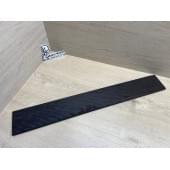 Эбен Чёрный Волнистый заготовка накладки для бас-гитары Радиал АА Волна ААА 8,5х103-94х710 мм