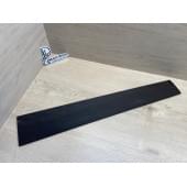 Эбен Чёрный заготовка накладки для бас-гитары Смешанный АА 8(7)х116-83х691 мм