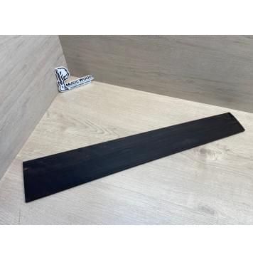 Эбен Чёрный заготовка накладки для бас-гитары Смешанный АА 8(7)х116-83х691 мм-0