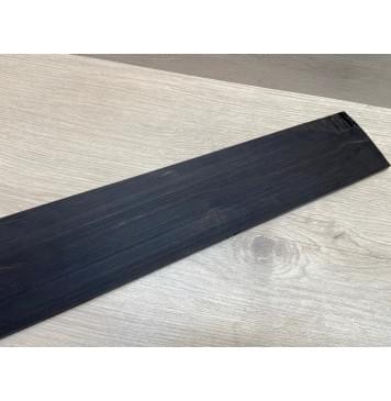 Эбен Чёрный заготовка накладки для бас-гитары Смешанный АА 8(7)х116-83х691 мм-1