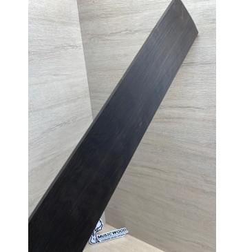 Эбен Чёрный заготовка накладки для бас-гитары Смешанный АА 8(7)х116-83х691 мм-7