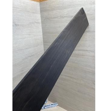 Эбен Чёрный заготовка накладки для бас-гитары Смешанный АА 8(7)х116-83х691 мм-8