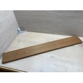 Клён Печеный 180 гр заготовка накладки для бас-гитары Тангент А 23х122х950 мм