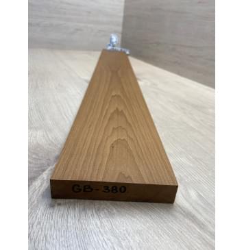 Клён Печеный 180 гр заготовка накладки для бас-гитары Тангент А 23х122х950 мм-3