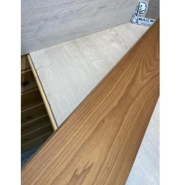 Клён Печеный 180 гр заготовка накладки для бас-гитары Тангент А 23х122х950 мм-5