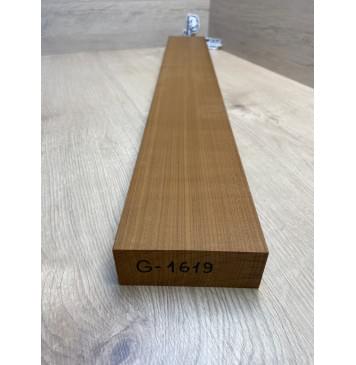 Клён Печёный 180гр заготовка для грифа электрогитары Радиал ААА 42х110х835 мм-7