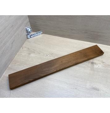 Ясень Печеный 180гр Волнистый заготовка грифа для Безголовой гитары Смешанный А Волна АА 25х85х640 мм (Уценка-сучки)-0