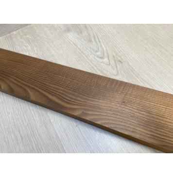 Ясень Печеный 180гр Волнистый заготовка грифа для Безголовой гитары Смешанный А Волна АА 25х85х640 мм (Уценка-сучки)-1