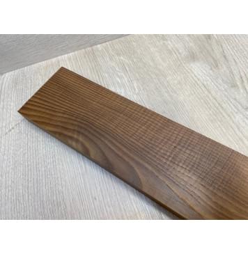 Ясень Печеный 180гр Волнистый заготовка грифа для Безголовой гитары Смешанный А Волна АА 25х85х640 мм (Уценка-сучки)-2
