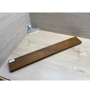 Ясень Печеный 180гр Волнистый заготовка грифа для Безголовой гитары Смешанный А Волна АА 25х85х640 мм (Уценка-сучки)-11