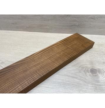 Ясень Печеный 180гр Волнистый заготовка грифа для Безголовой гитары Смешанный А Волна АА 25х85х640 мм (Уценка-сучки)-10