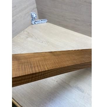 Ясень Печеный 180гр Волнистый заготовка грифа для Безголовой гитары Смешанный А Волна АА 25х85х640 мм (Уценка-сучки)-7