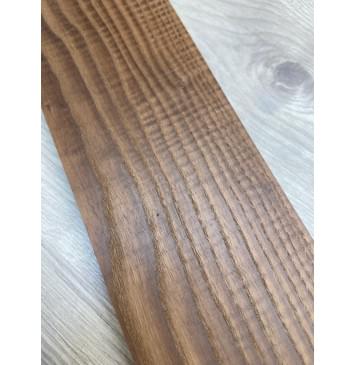 Ясень Печеный 180 гр Волнистый заготовка грифа для электрогитары Смешанный А Волна АА 28.5х90х815 мм (Уценка-сучки)-8