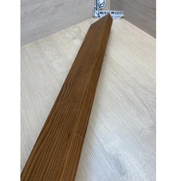 Ясень Печеный 180 гр Волнистый заготовка грифа для электрогитары Смешанный А Волна АА 28.5х90х815 мм (Уценка-сучки)-6
