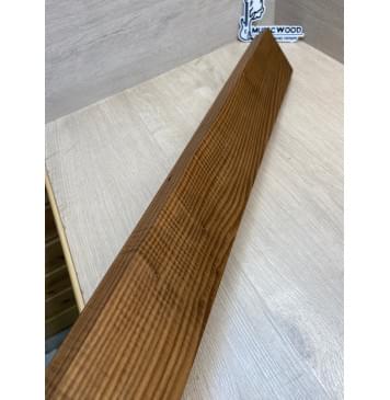 Ясень Печеный 180 гр Волнистый заготовка грифа для электрогитары Смешанный А Волна АА 28.5х90х815 мм (Уценка-сучки)-11