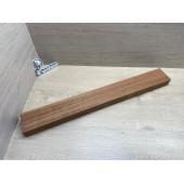 Сапели заготовка грифа электрогитары Радиал АА 43х(31-18-31)х710 мм - из 3 частей