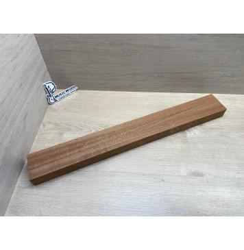 Сапели заготовка грифа электрогитары Радиал АА 43х(31-18-31)х710 мм - из 3 частей-0