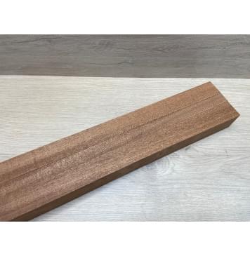 Сапели заготовка грифа электрогитары Радиал АА 43х(31-18-31)х710 мм - из 3 частей-1